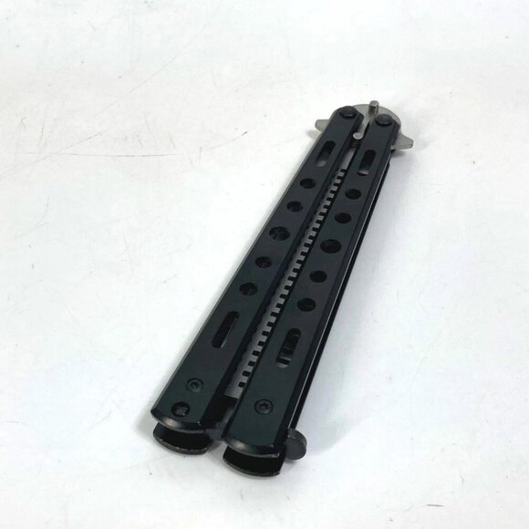 CELINE Novelty Butterfly Comb COSMIC CRUISER Comb Metal Black/Silver - Picture 2 of 7